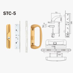 Sliding Patio Door Lock STC-5